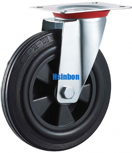 Garbage bin wheel