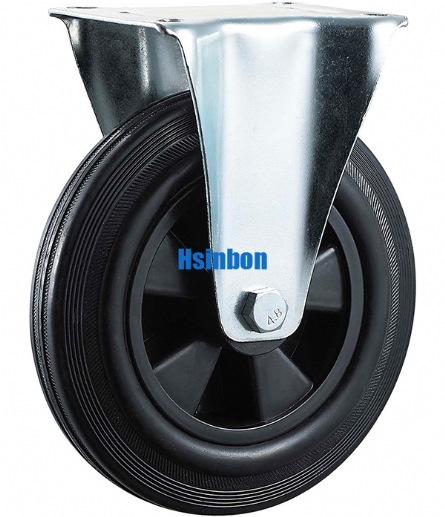 Garbage bin wheel